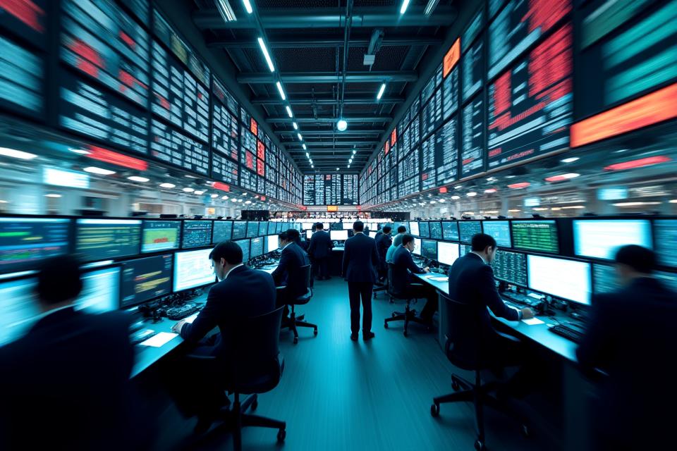 ASX Trading Floor - Financial markets in action