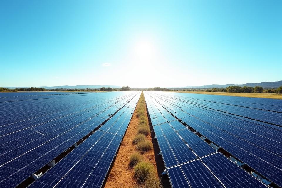 Renewable Energy Solar Farm
