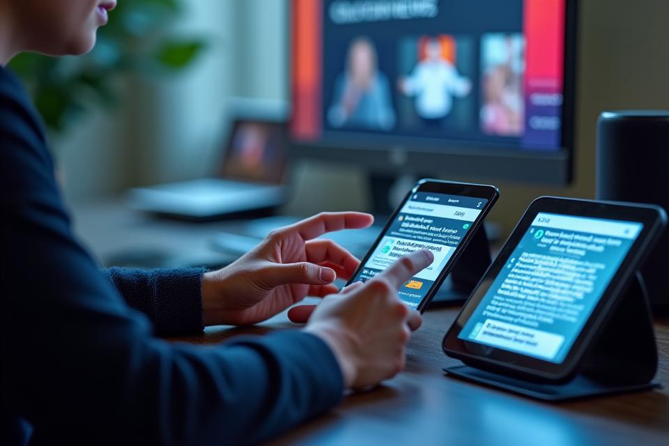 Smart Device News Consumption